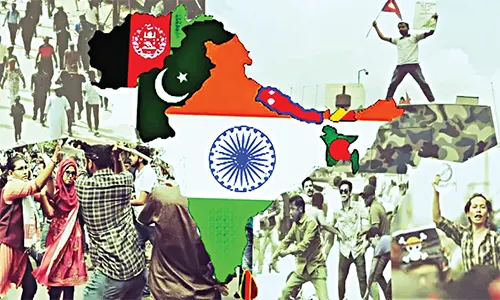 জুলাই অভ্যুত্থান ও দক্ষিণ এশিয়া