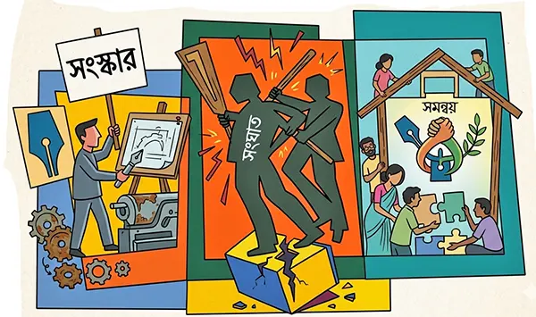 সংস্কার, সংঘাত, সমন্বয়ের নতুন পাঠ