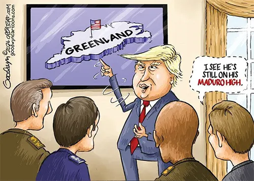 গ্রিনল্যান্ড, ট্রাম্প ও শক্তির উন্মত্ততা