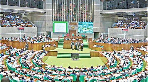 রাজপথের উত্তাপ এখন সংসদে
